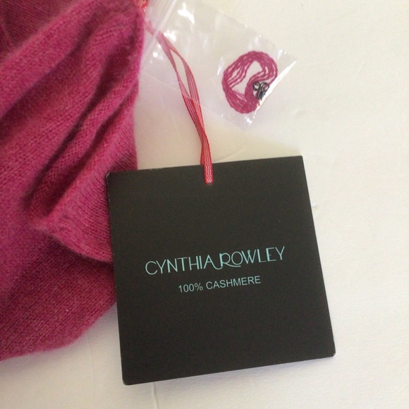 CYNTHIA ROWLEY CASHMERE SWEATER SIZE MEDIUM NWT - Picture 8 of 9